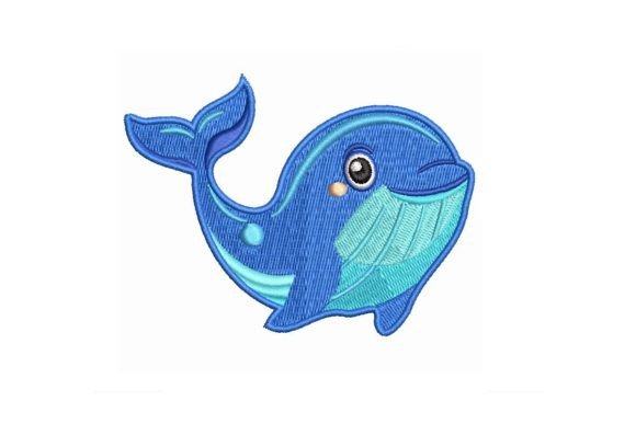 Blue Whale Embroidery Design Review for Craft Fairs
