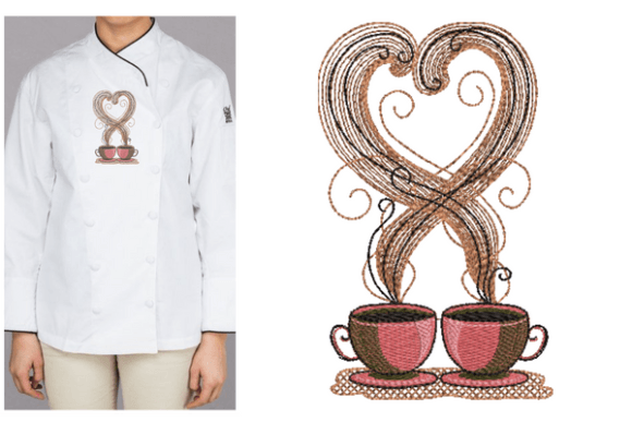 Coffee Heart Embroidery Designs: A Designer’s Review for Boutique Sweatshirts