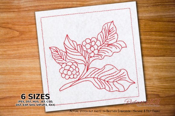 Coffee Plant Embroidery Design Review: A Designer’s Perspective