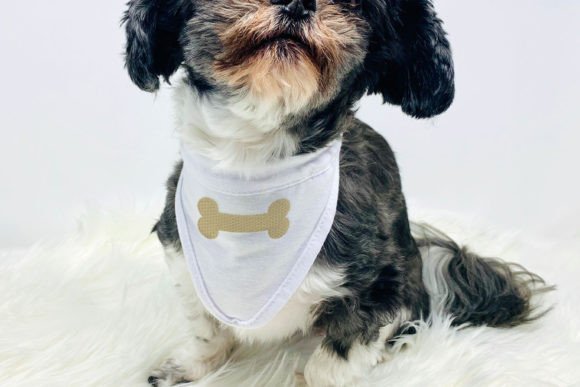 Dog Bone Mini Embroidery: A Seasonal Design with Bite