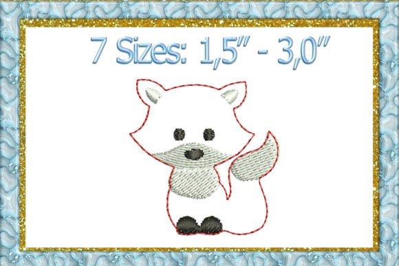 Fox Feltie Embroidery File: A Versatile Addition for Creative Sellers