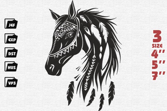 Horse Embroidery: A Versatile Design for Personalized Gifts