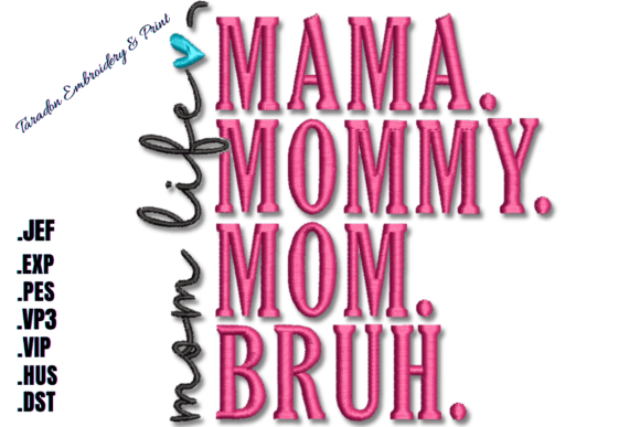 Mom Life Machine Embroidery Design Review for Craft Fair Success