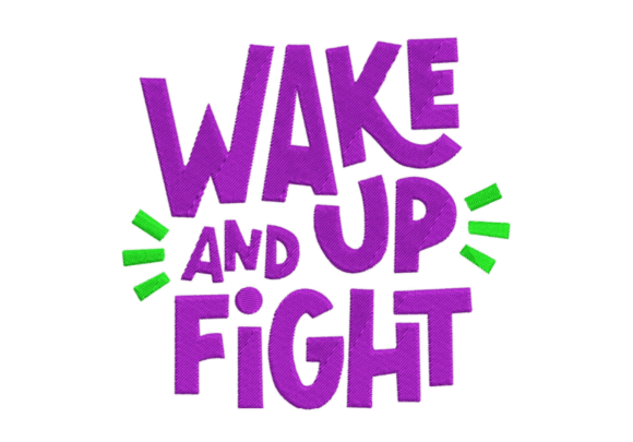 Wake Up and Fight Motivation Embroidery Review for Seasonal Use